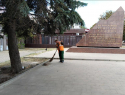 В Шахтах ведутся активные работы по благоустройству города 