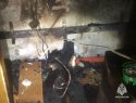 В квартире на ХБК вспыхнул пожар из-за неисправного чайника