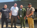 Питьевую воду и оборудования для тренажерного зала доставили в зону СВО шахтинцы 