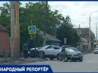Две иномарки столкнулись в Шахтах на перекрестке Шишкина и Смидовича