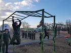 В Шахтинском кадетском казачьем корпусе идут соревнования в честь Дня защитника Отечества
