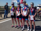 Шахтинские велосипедистки взяли «бронзу» на Спортивных играх молодежи