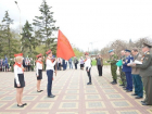 Знаменная группа школы №25 стала победителем городского конкурса «Равнение на знамя» 