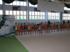 В манеже проходит Открытый турнир по художественной гимнастике