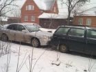 «Гармошку» из машин собрала авария в Шахтах