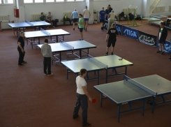 Соревнования по настольному теннису среди пожарных прошли в Шахтах