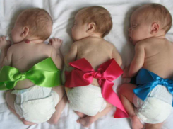 В Шахтах родилась еще одна тройня