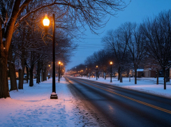 Проблема уличного освещения на улице Миусская в Шахтах