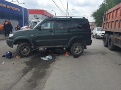 18-летний мотоциклист залетел под «УАЗ Патриот» в Шахтах