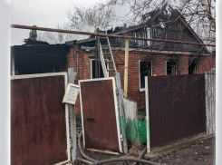 Пожар, случившийся утром, оставил без крова семью 