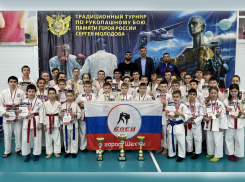 Боец – молодец: 15 золотых медалей завоевали шахтинские рукопашники на межрегиональном турнире в Волгодонске