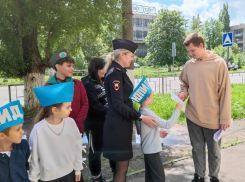 Госавтоинспекторы провели профилактическую акцию «Засветись!»