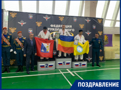 Пожарный из Шахт Денис Бондарев победил на всероссийских соревнованиях по рукопашному бою