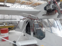 Из-за любви к полетам и в ответ на санкции шахтинец собрал самолет из пенопласта