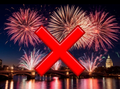 Жители Шахт игнорируют запреты на использование салютов и продолжают их запускать