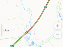 На 1013-м километре трассы М-4 «Дон» в направлении Ростова-на-Дону проводятся масштабные ремонтные работы