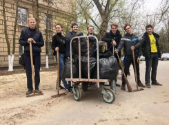 Шахтинцы помогли городу стать чище
