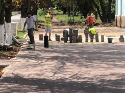 Подрядчик, ремонтирующий Александровский парк, сильно затянул с работами