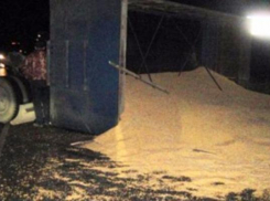 Водитель КамАЗа разбился насмерть перед въездом в Шахты