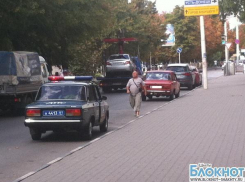 В Шахтах эвакуировали машину в неположенное время