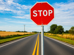 Огромная яма образовалась на въезде в Шахты в районе Новостройки