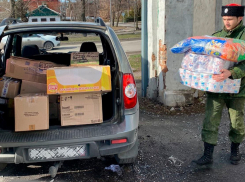 Шахтинские казаки содействуют сбору и отправке гуманитарной помощи соратникам, участвующим в спецоперации в Донбассе