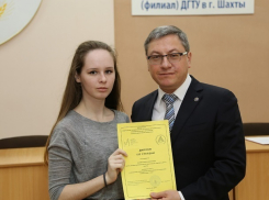 Шахтинка Марина Еськова стала призером областной олимпиады по математике 