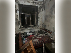 В ходе тушения пожара обнаружен труп