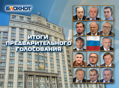 Читатели «Блокнота Шахт» сформировали в голосовании трехпартийную Госдуму