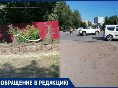 Не восстановлен тротуар по Тамбовскому, в плачевном состоянии пешеходная и парковочная зоны по Ленкома