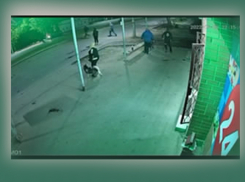 Появились уникальные видеокадры с места перестрелки в Шахтах