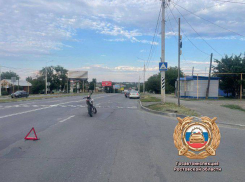 В Шахтах в аварии пострадал водитель питбайка