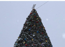 Открыли главную городскую ёлку