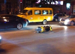 В городе Шахты произошло ДТП с участием мопеда