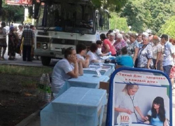 Более 400 шахтинцев бесплатно проверили здоровье 