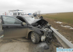 На трассе М-4 «Дон», недалеко от Шахт, столкнулись два автомобиля: двое погибли