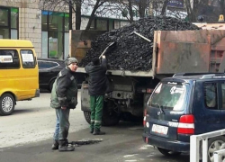 Снег в Шахтах растаял вместе с асфальтом