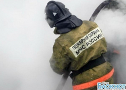 В Шахтах на улице Раздорская произошел пожар