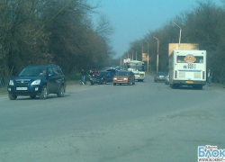 В Шахтах на въезде в поселок Артем произошла авария