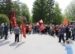 Шахтинские коммунисты провели первомайский митинг