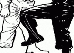 Пнувший полицейского в пах шахтинец получил два года колонии