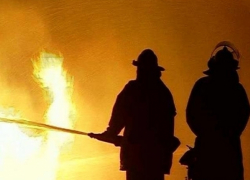 В Шахтах на улице Воровского произошел пожар 