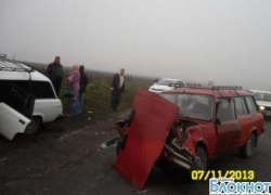 На трассе «Шахты-Костиково» столкнулись две машины