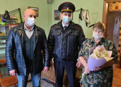 В канун Дня памяти погибших полицейских сотрудники УМВД посетили родственников правоохранителей