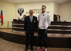 Пловец из Шахт Владимир Сотников получил медаль ордена «За заслуги перед Отечеством»