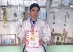 Шахтинка Алина Коваленко заняла первое место на первенстве по дзюдо Ростовской области 