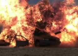 Трое шахтинцев ограбили жителей Ставропольского края и взорвали их машину