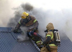 В минувшую субботу в Шахтах был пожар