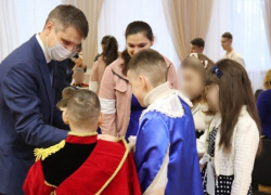 Воспитанники Центра помощи №1 попросили у главы администрации собаку