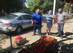 В Шахтах продолжают штрафовать за несанкционированную торговлю